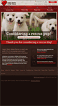 Mobile Screenshot of lonelyheartsanimalrescue.org